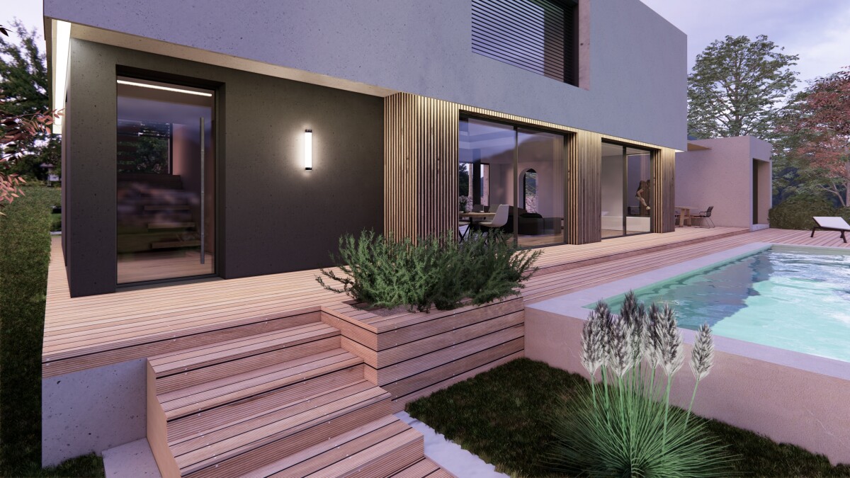Photo 7 : Projet villa contemporaine - THOIRY (01)