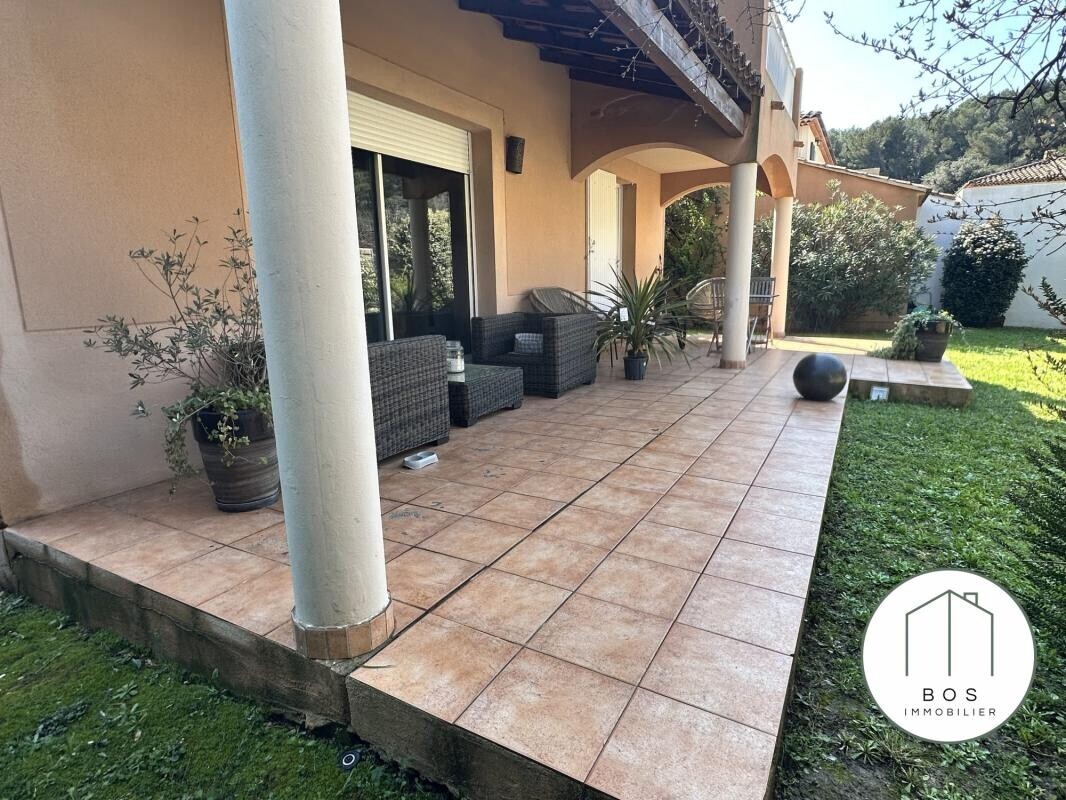 Photo 3 : Maison avec jardin dans résidence sécurisée avec piscine