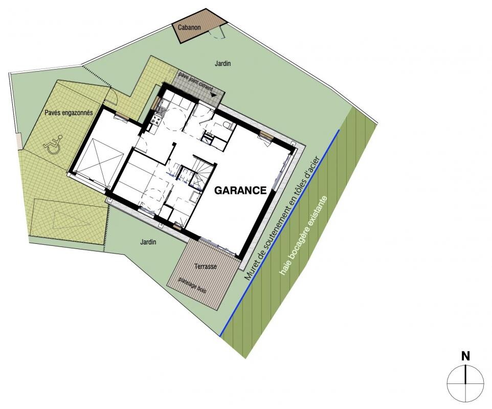 Photo 20 : 400 m de l'eau - Maion neuve achevée 126 m² habitables 2 suites - garage - jardin clos