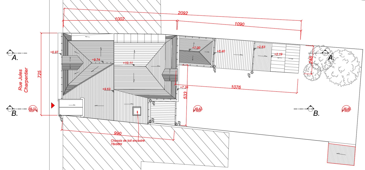 Photo 6 : Jolie maison, 202m², 7 chambres, terrasse, jardin