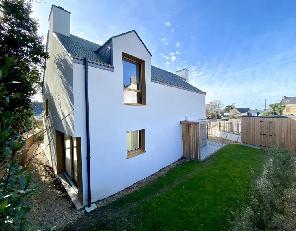 Photo 3 : 400 m de l'eau - Maison neuve achevée 126 m² habitables 2 suites - garage - jardin clos