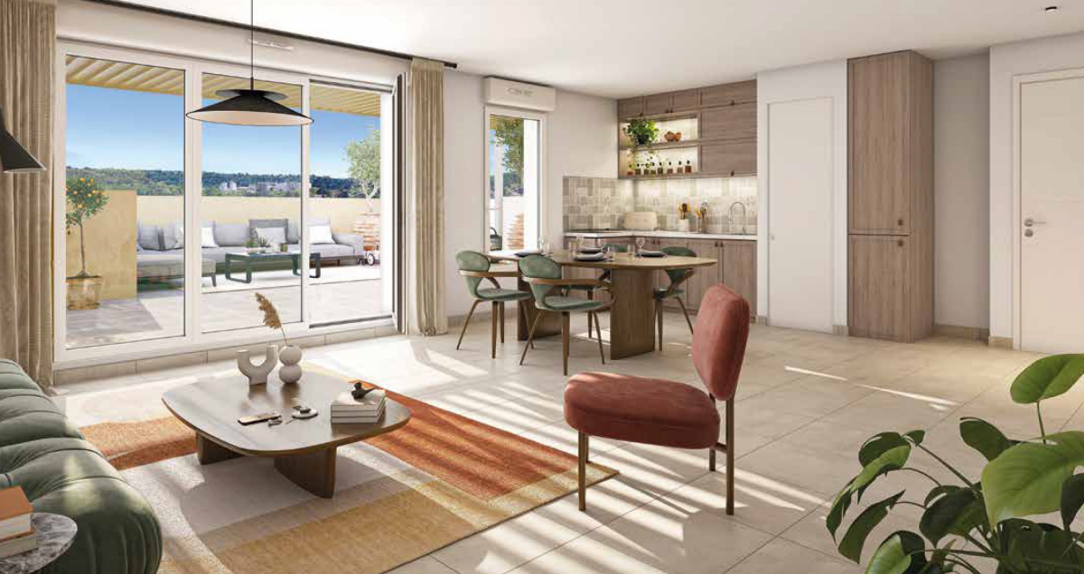 Photo 2 : Appartement - Fontaines-sur-Saône - 85m²