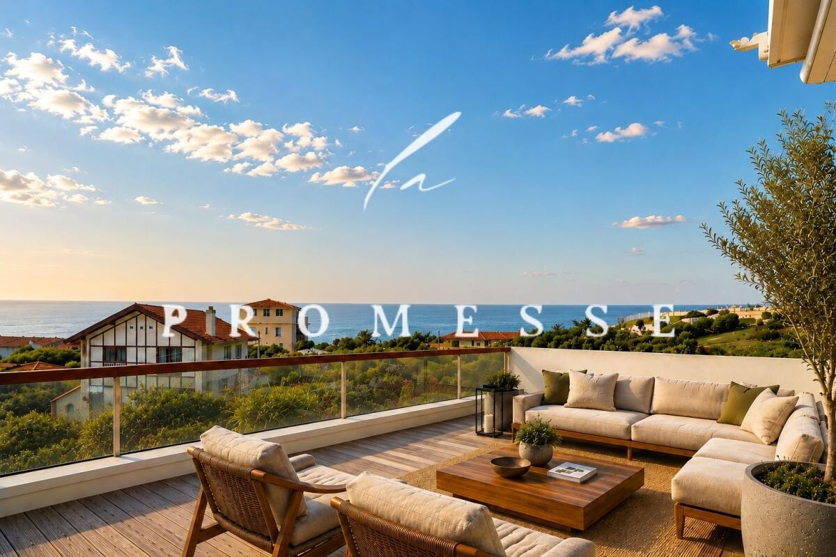 Photo 3 : VUE OCÉAN - Terrasse - T3/4
