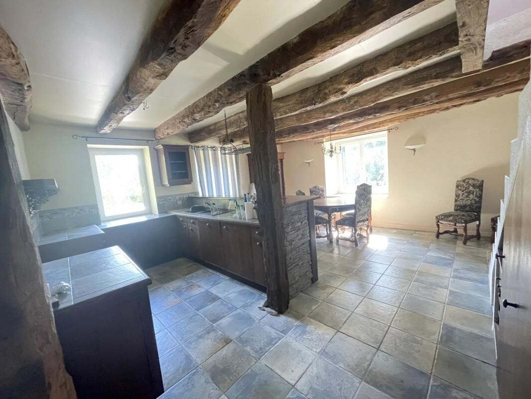 Photo 7 : Propriété avec Longère 193 m² - Piscine chauffée - dépendances Terrain 4772 m² sans vis-à-vis – Entre Elven et Sérent