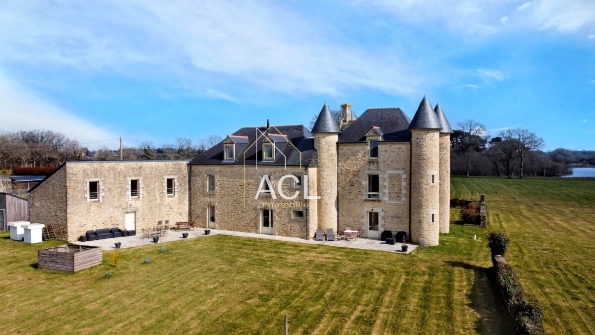 Photo 1 : Château d’exception aux portes du Golfe du Morbihan