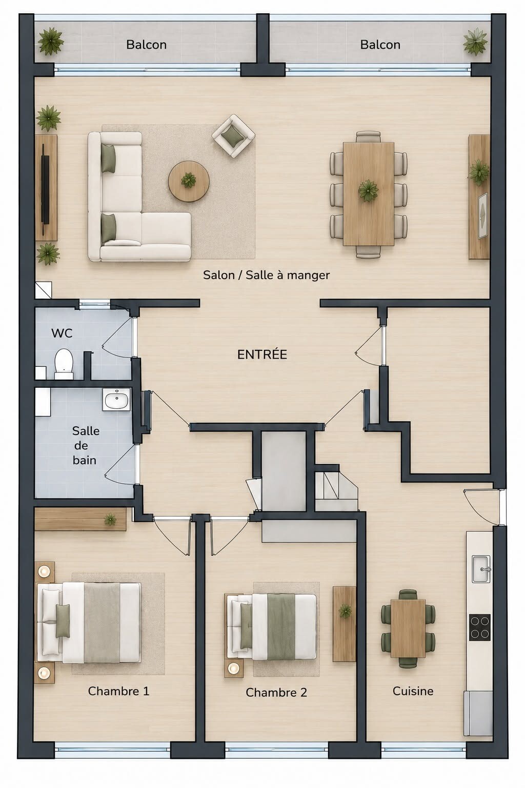 Photo 2 : Appartement - Paris - 101m²