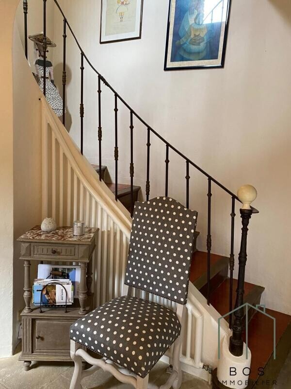 Photo 29 : Bâtisse en pierres avec piscine