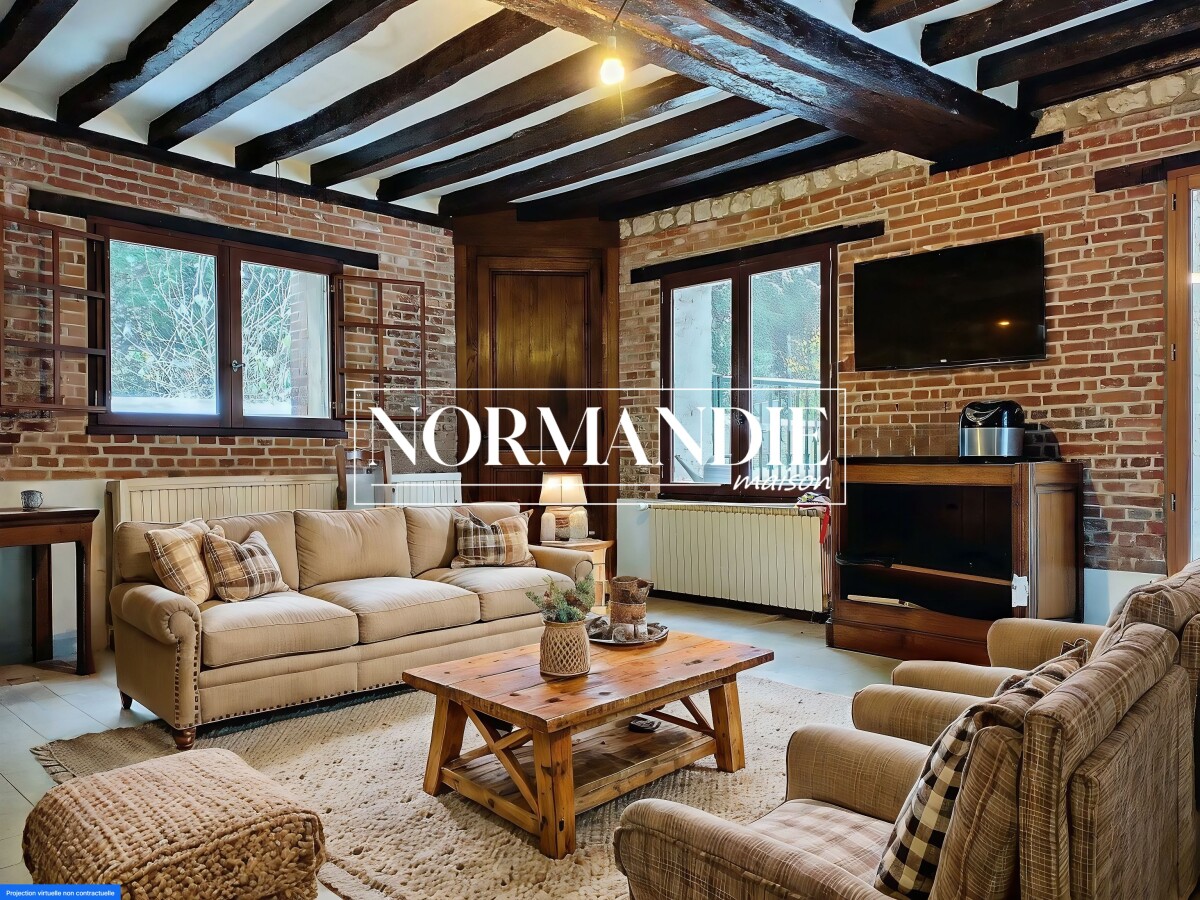 Photo 9 : Maison à vendre à Le Héron en Normandie | 4 chambres 191 m2