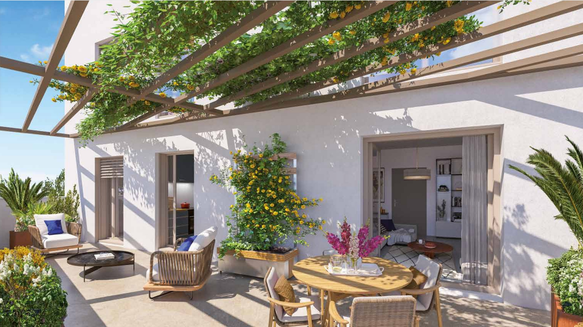 Photo 1 : Penthouse T5 116 m² – Terrasse 55 m² – Dernier étage