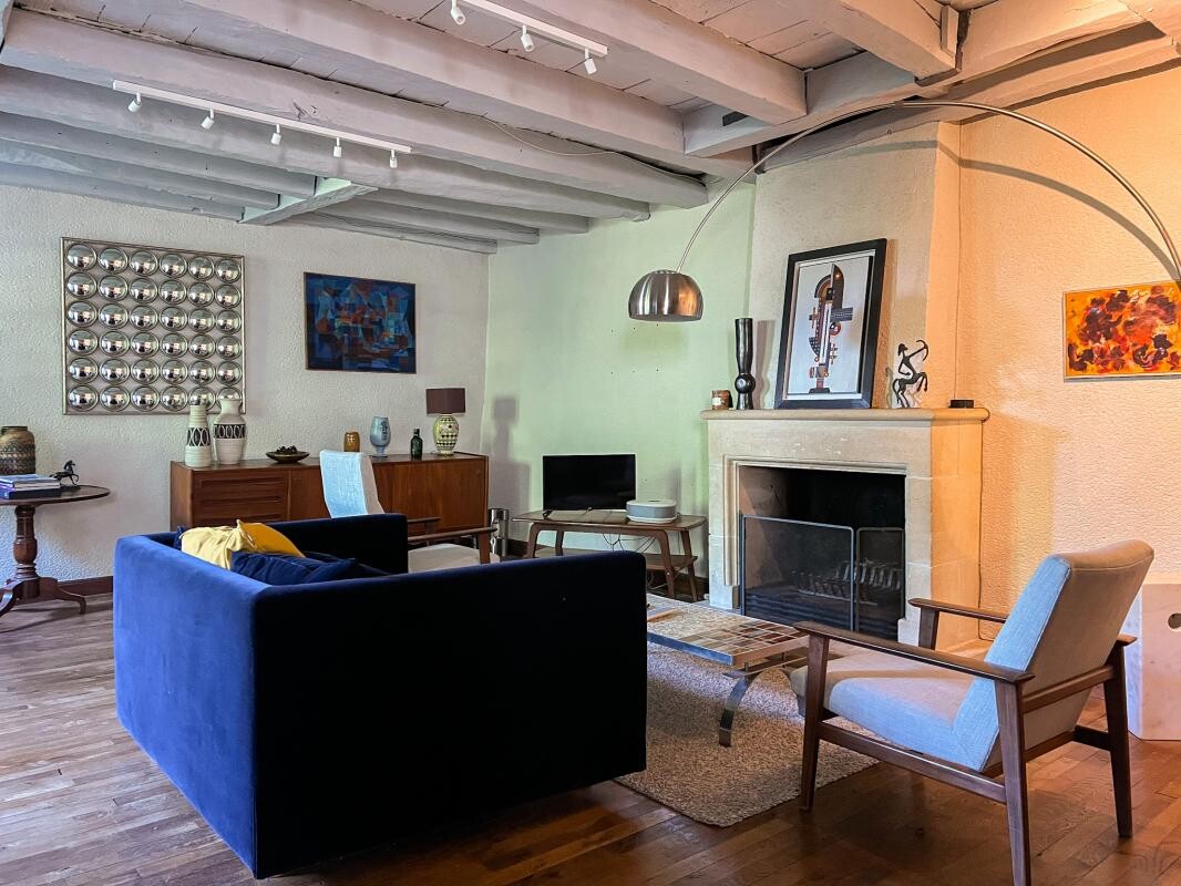 Photo 5 : Rare à Poitiers centre : Maison médiévale avec jardin, pisci