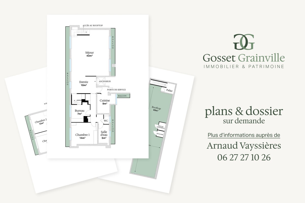 Photo 12 : Appartement - Paris - 166m²