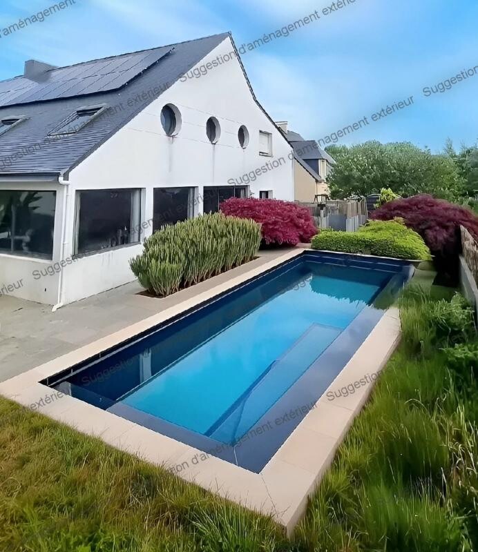 Photo 8 : Maison d’architecte 248 m² sur sous-sol 4 chambres - 10 minutes de la mer