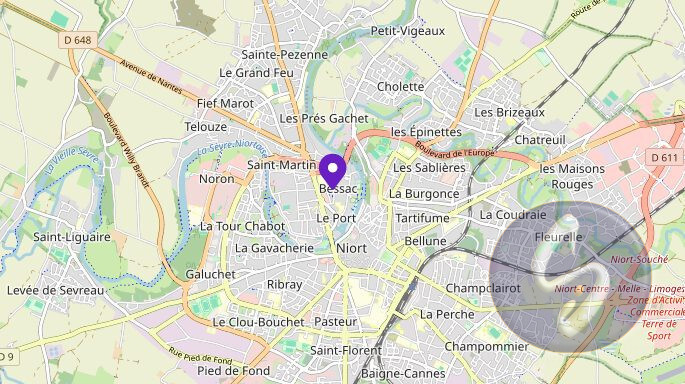 Photo 4 : Dans résidence fermée, avec stationnement, T1 bis, située à