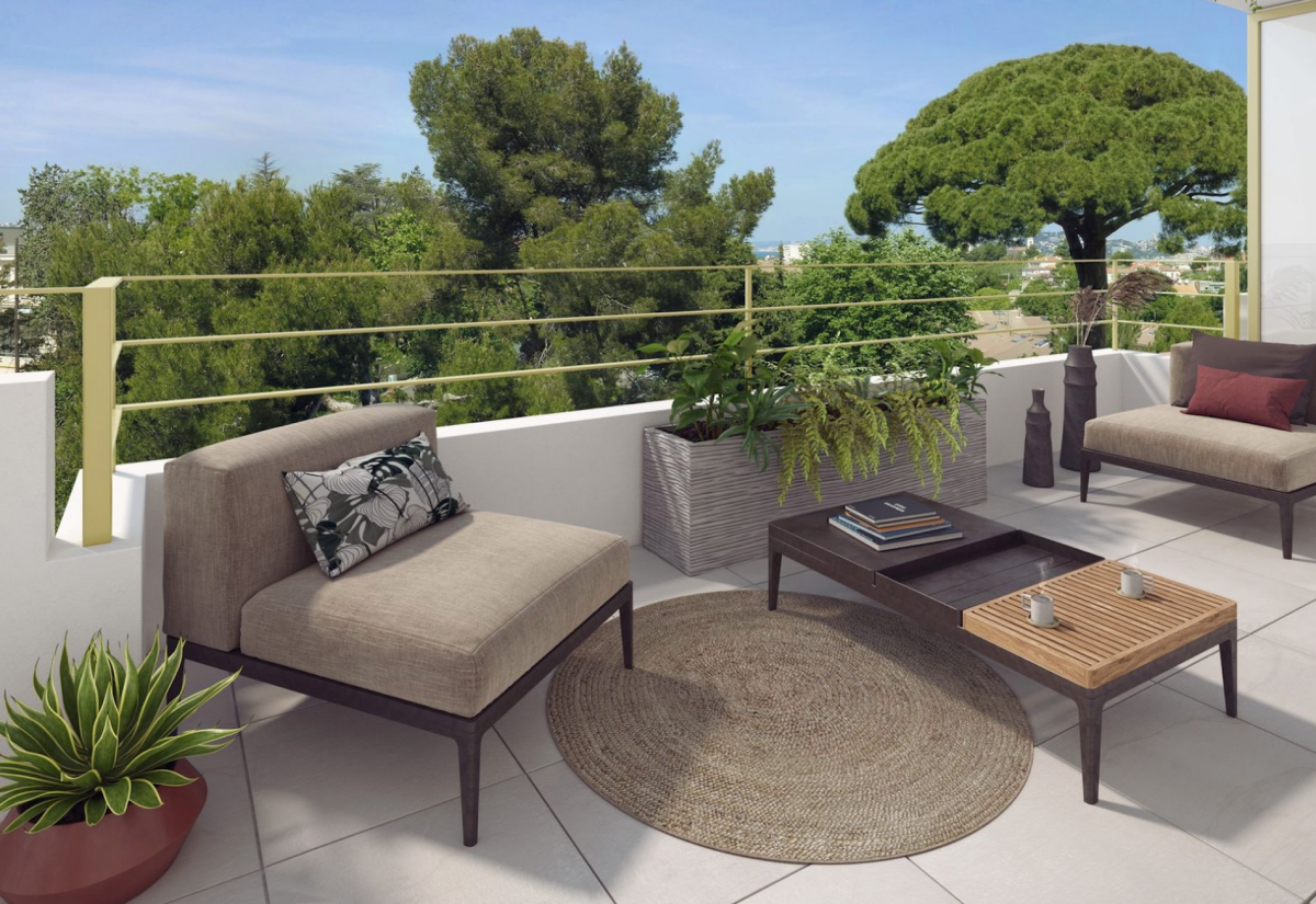 Photo 1 : T4 avec terrasse vue dégagée parkings Francheville - 86m²