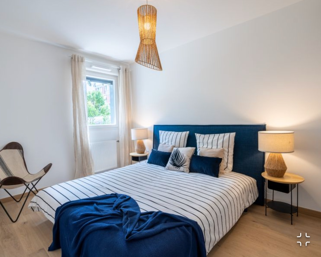 Photo 4 : T3 avec balcon et parking - Bron - 62m²