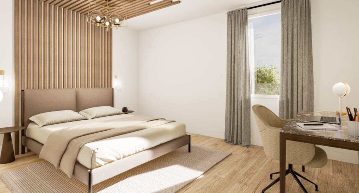 Photo 3 : T3 avec loggia et parking- Villeurbanne - 64m²