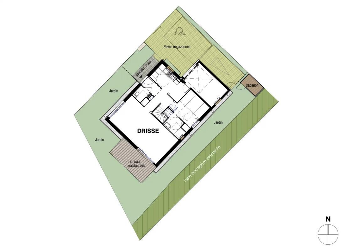 Photo 18 : 400 m de l'eau - Maion neuve achevée 126 m² habitables 2 suites - garage - jardin clos