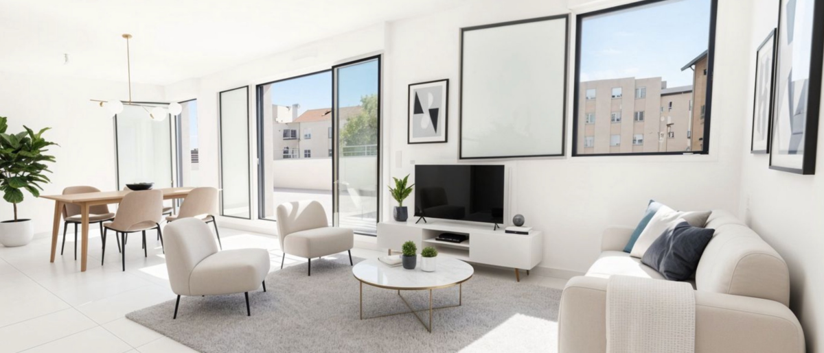 Photo 2 : Grand 3P terrasse dernier étage- Villeurbanne - 69m²