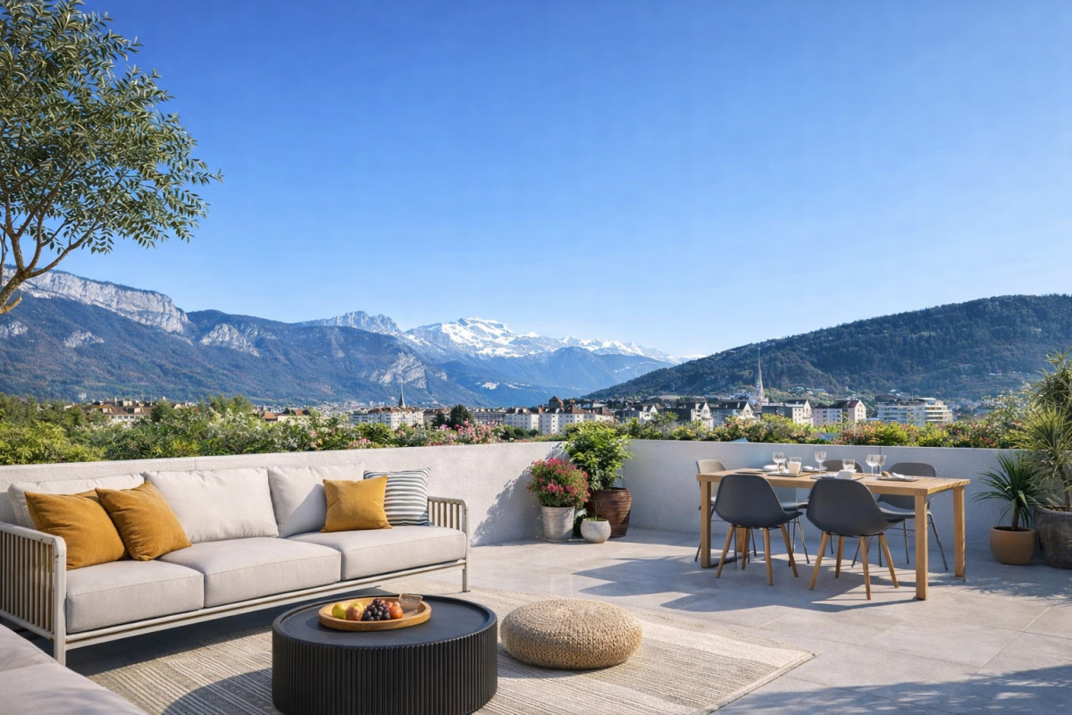 Photo 1 : T5 toit terrasse Rooftop- Annecy - 112m²