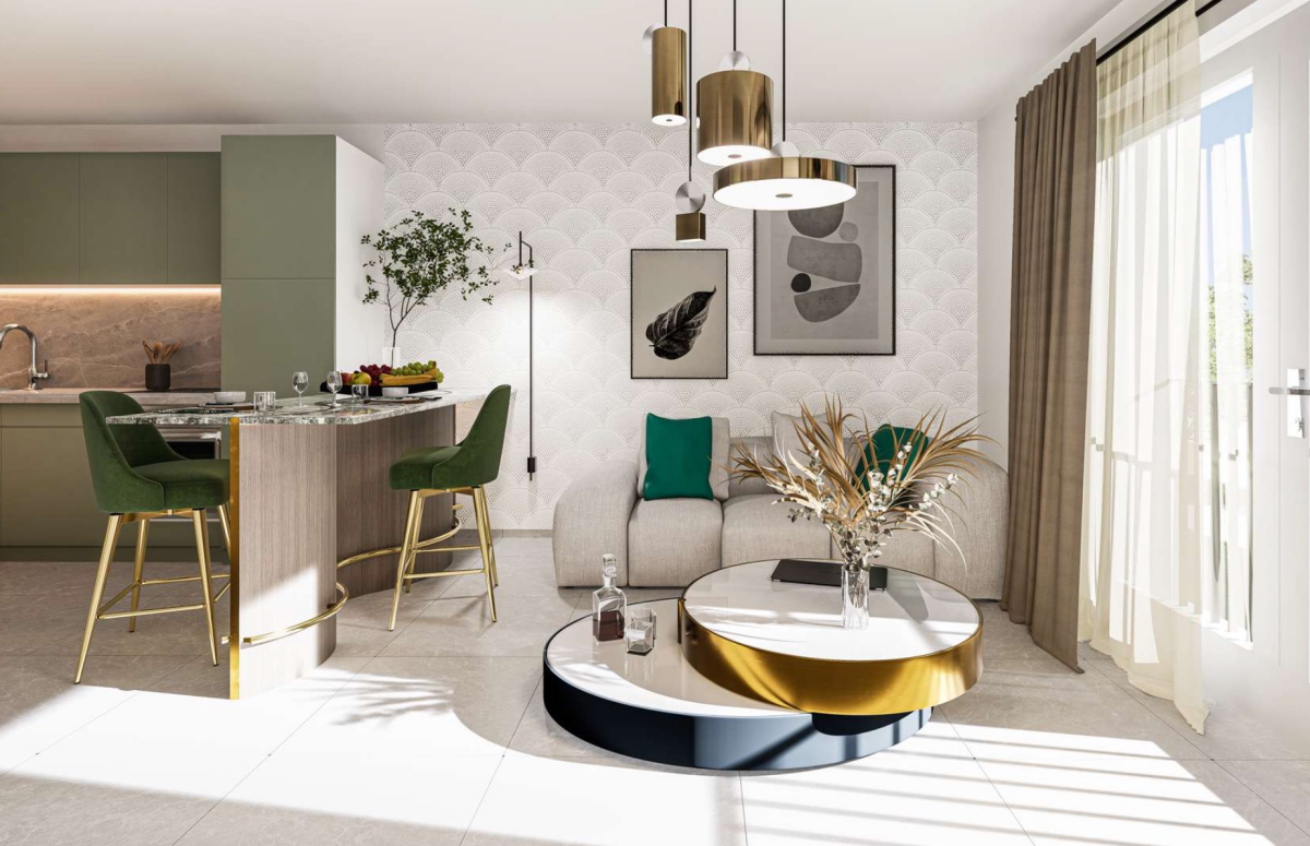 Photo 1 : 2P balcon dernier étage  - Gentilly - 37m²