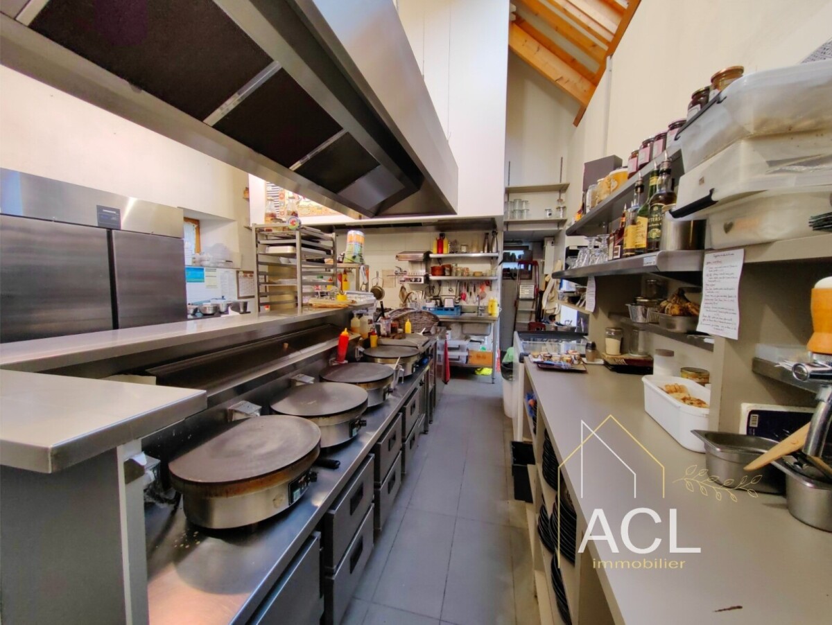 Photo 5 : Crêperie avec murs et fonds – Domaine historique rénové