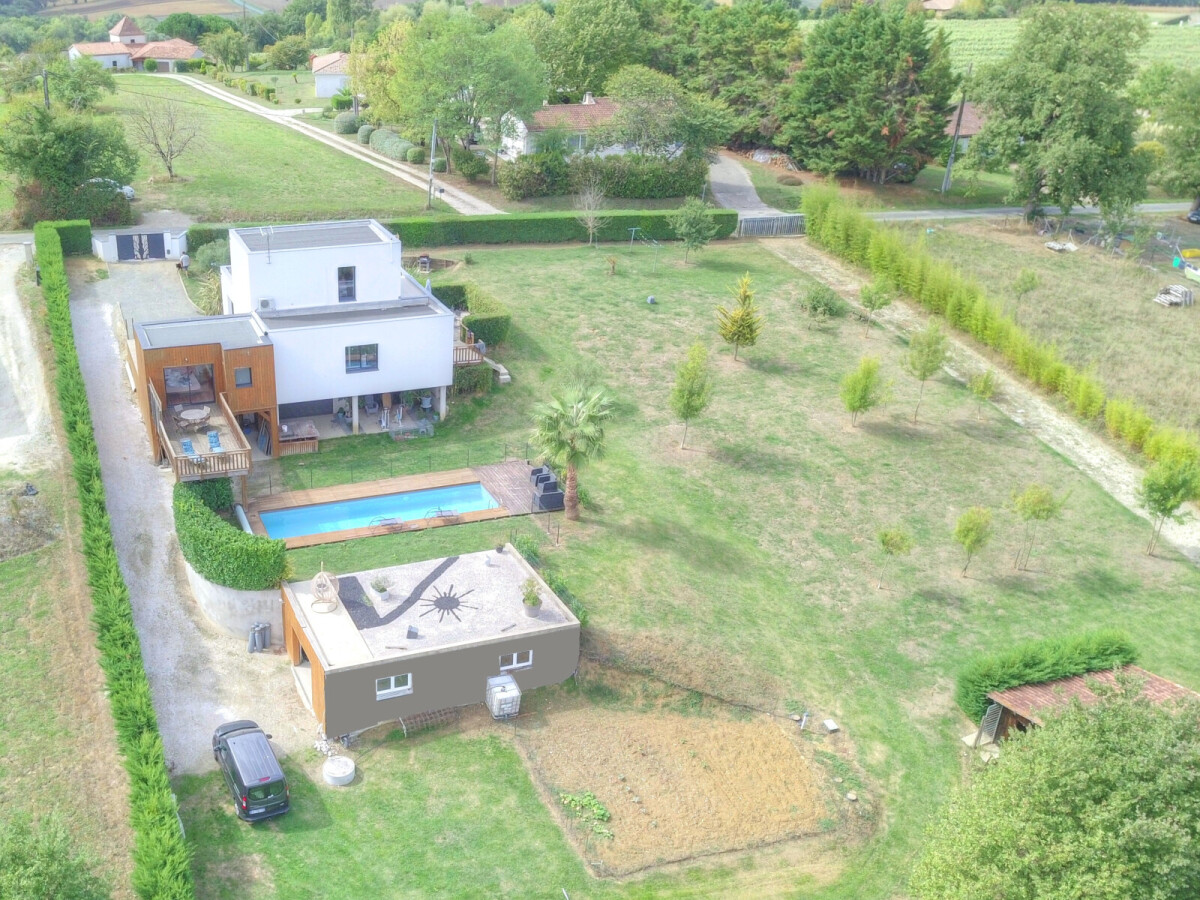 Photo 10 : Maison  contemporaine entre Agen et Nérac - 200m²