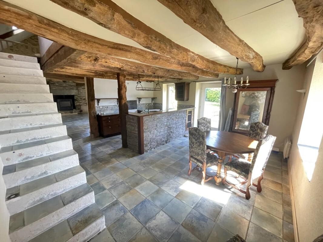 Photo 6 : Propriété avec Longère 193 m² - Piscine chauffée - dépendances Terrain 4772 m² sans vis-à-vis – Entre Elven et Sérent