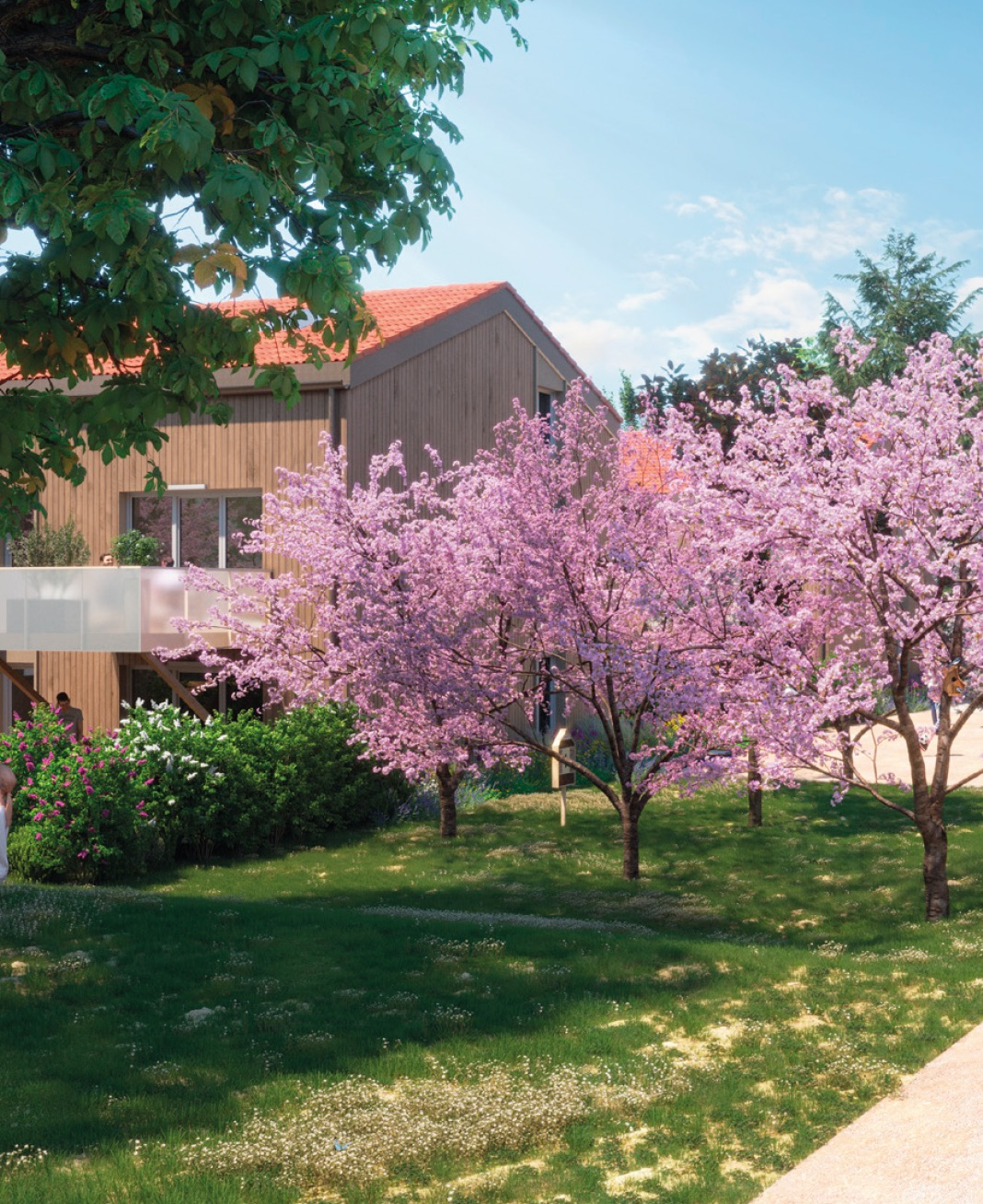 Photo 2 : T3 avec jardin et garage - Collonges-au-Mont-d'Or - 62m²