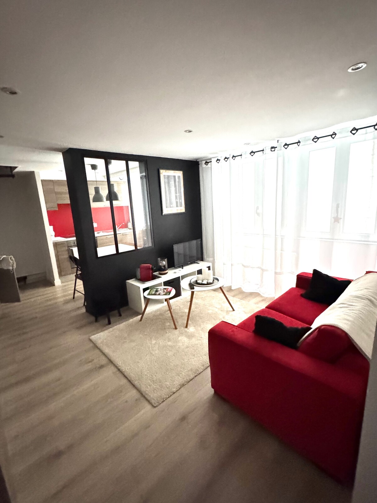 Photo 1 : Rare T2 duplex meublé climatisé - Lyon - 43m²