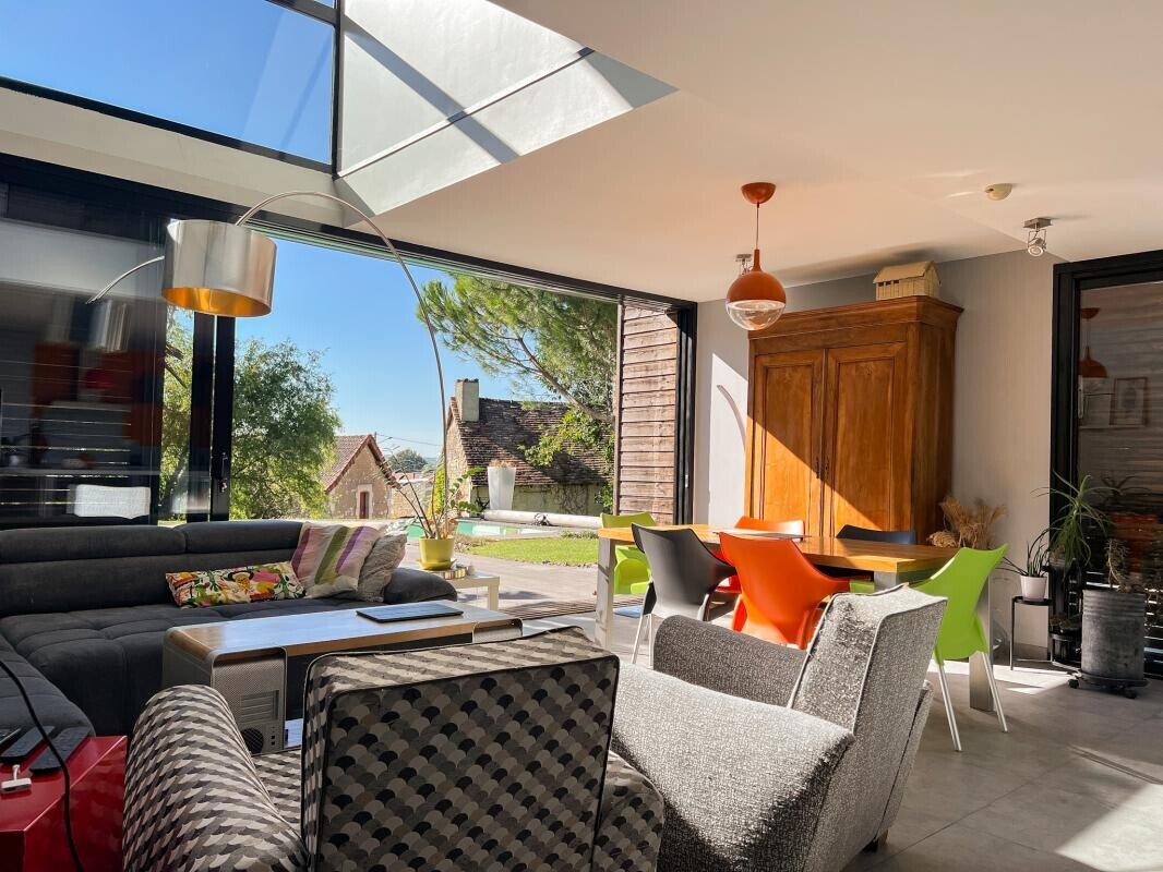 Photo 4 : Villa contemporaine signée par un architecte avec piscine