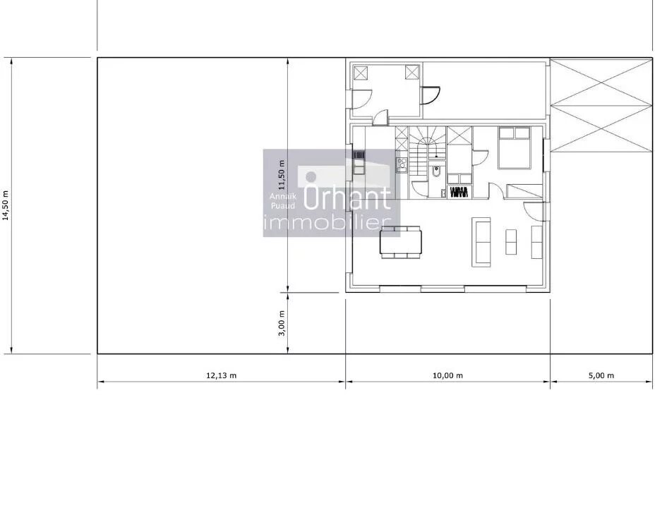 Photo 17 : Maison RE 2020 – 4 Chambres – 6 pièces - Vie de plain-pied