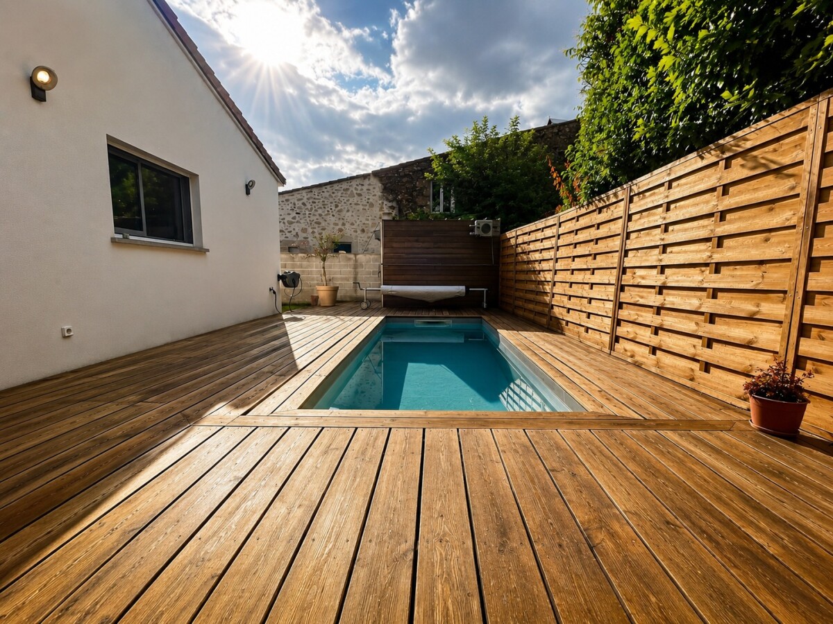 Photo 11 : Maison récente, 4 chambres avec piscine