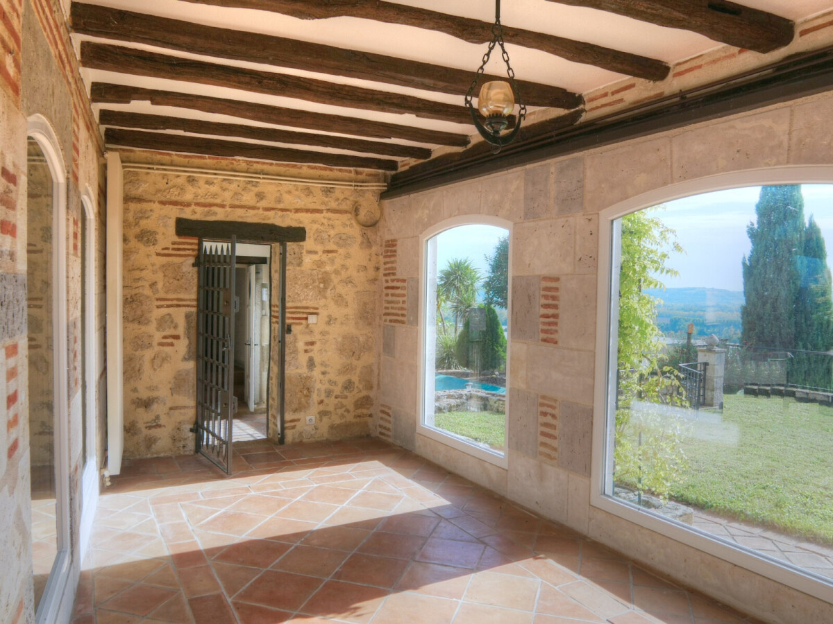 Photo 11 : Maison et gîte avec vue dominante proche d'Agen