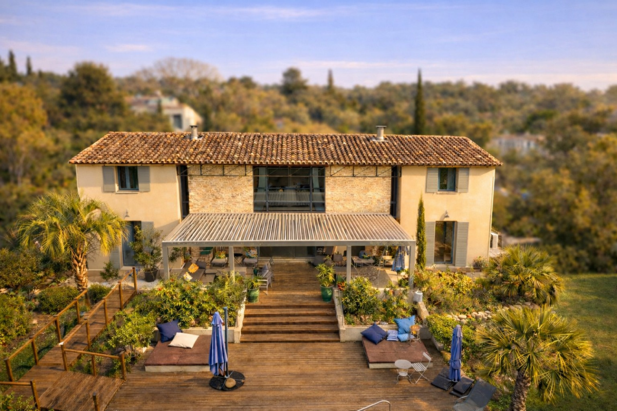 Photo 1 : Maison - Aix-en-Provence - 240m² - Piscine