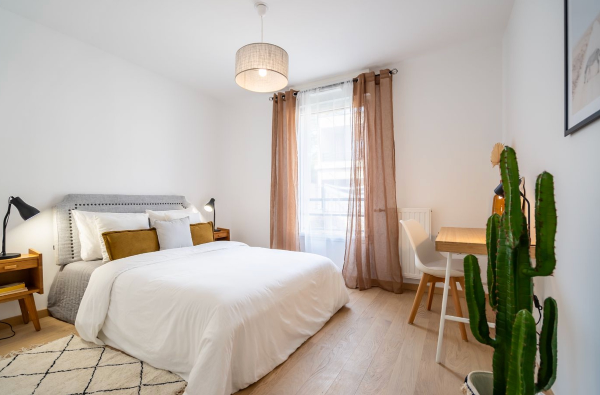 Photo 2 : T3 en étage avec balcon - Lyon - 62m²