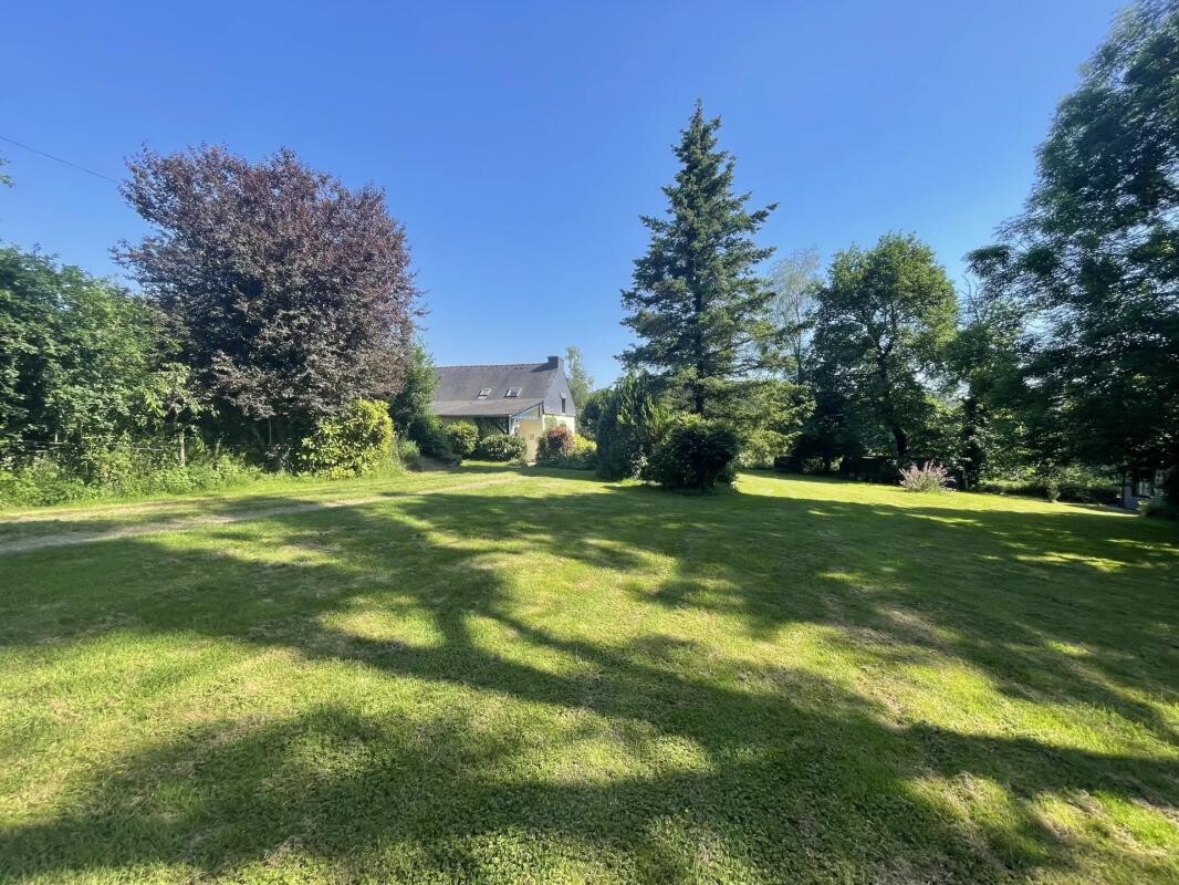 Photo 3 : Propriété avec Longère 193 m² - Piscine chauffée - dépendances Terrain 4772 m² sans vis-à-vis – Entre Elven et Sérent
