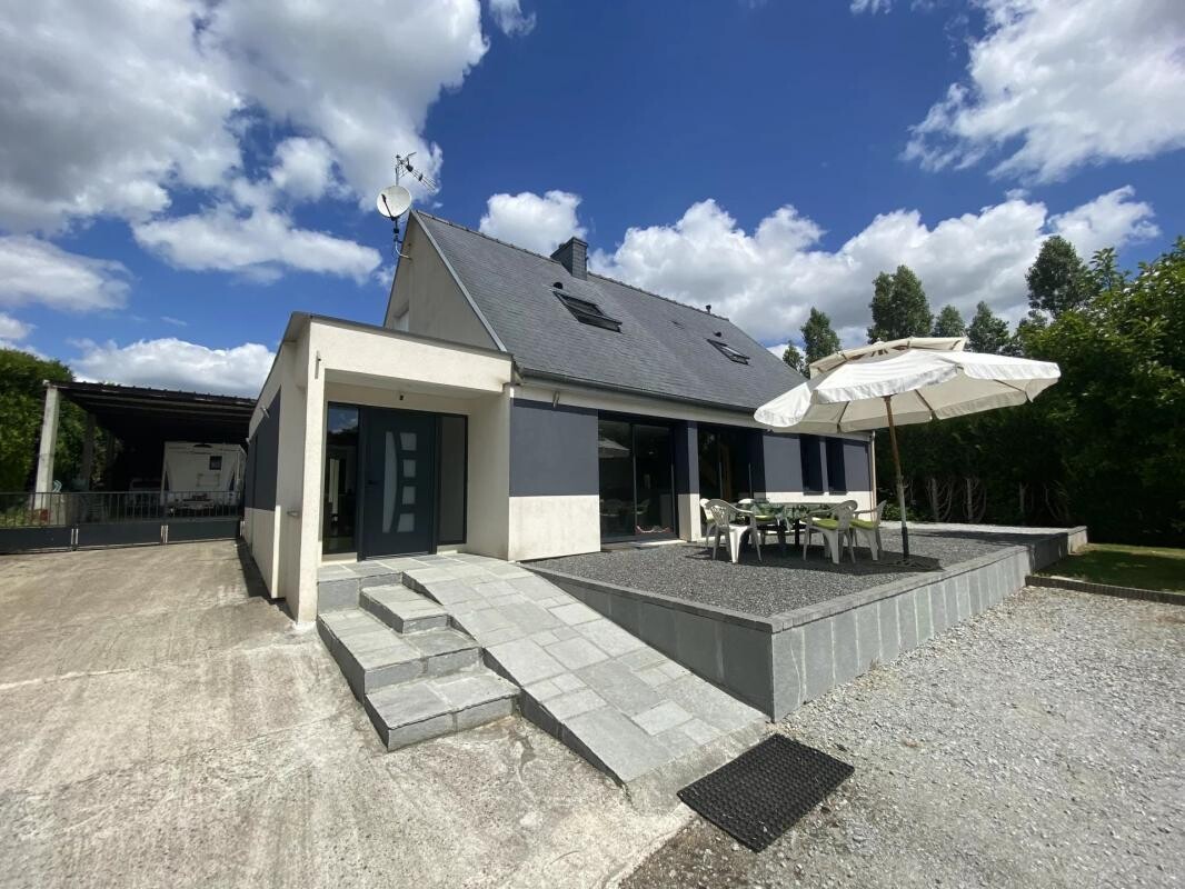 Photo 1 : Maison joliement rénovée 5/6 pieces 146 m² - Terrain 2040 m² - GUER