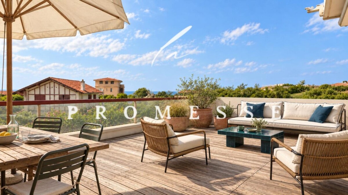 Photo 7 : 2/3 CHAMBRES - TERRASSE VUE OCEAN