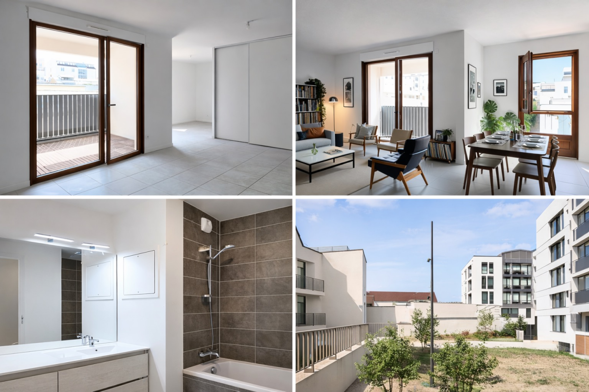 Photo 1 : Appartement 4 pièces – 85 m² – Balcon – Lyon 7 - (Jean Macé)