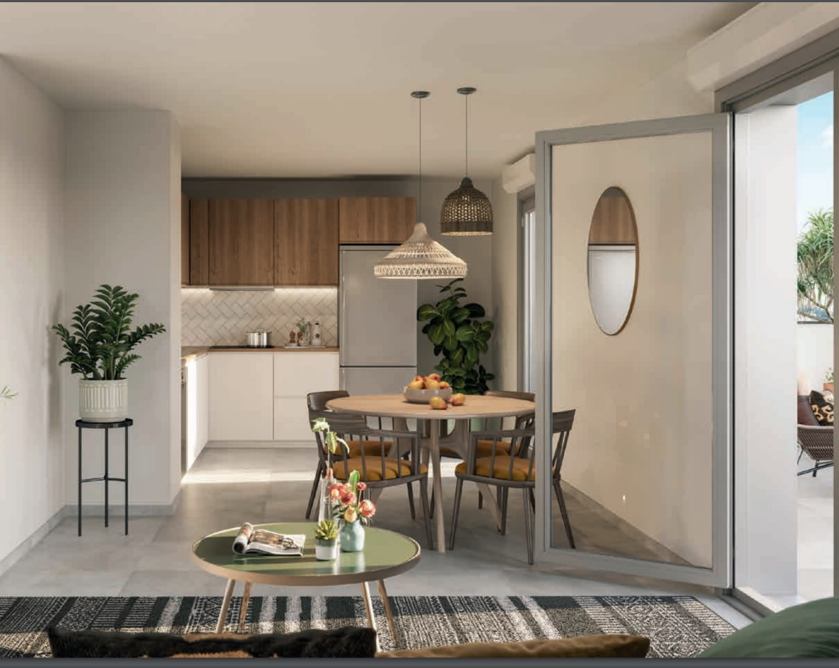Photo 1 : T2 standing avec loggia étage élevé - Lyon - 42m²