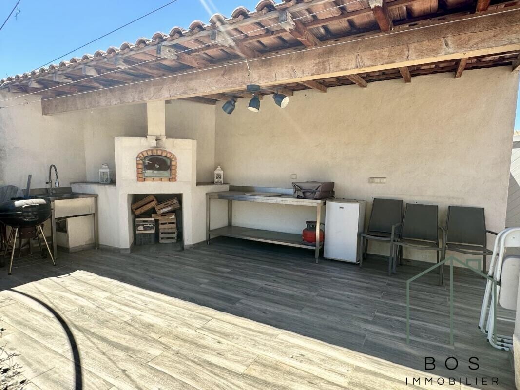 Photo 4 : Villa de plain pied avec jardin