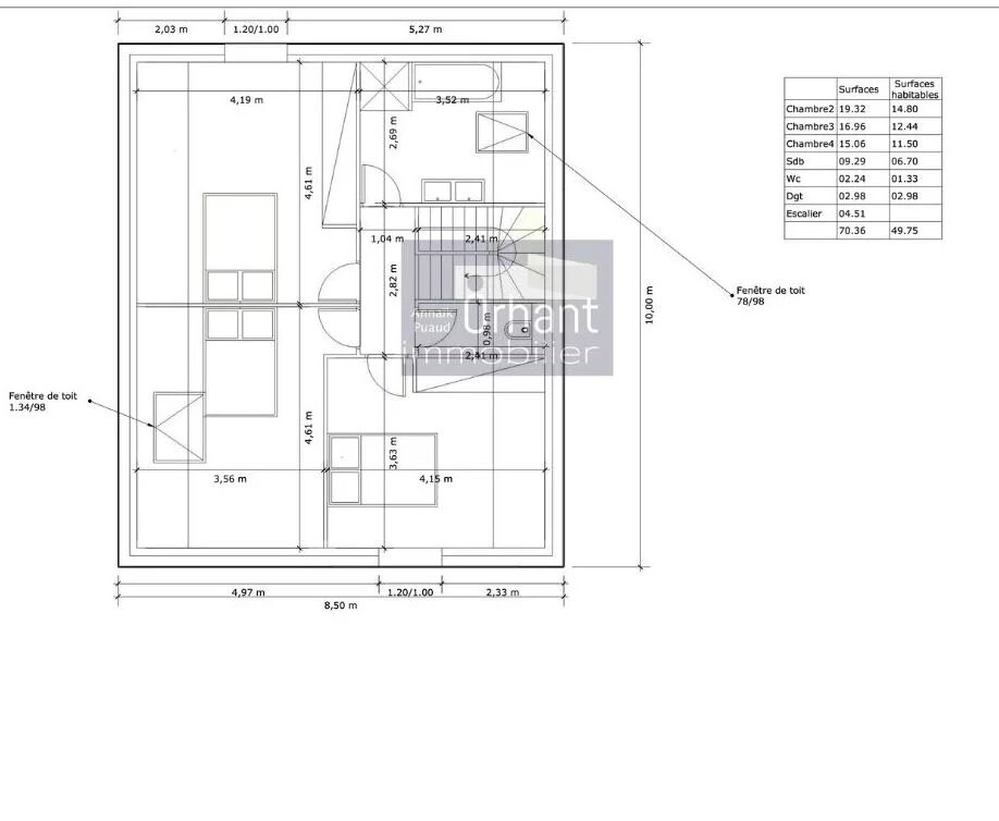 Photo 18 : Maison RE 2020 – 4 Chambres – 6 pièces - Vie de plain-pied