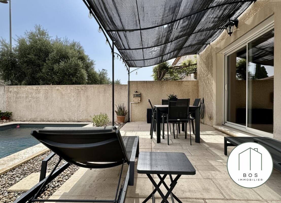 Photo 3 : Maison avec piscine et garage