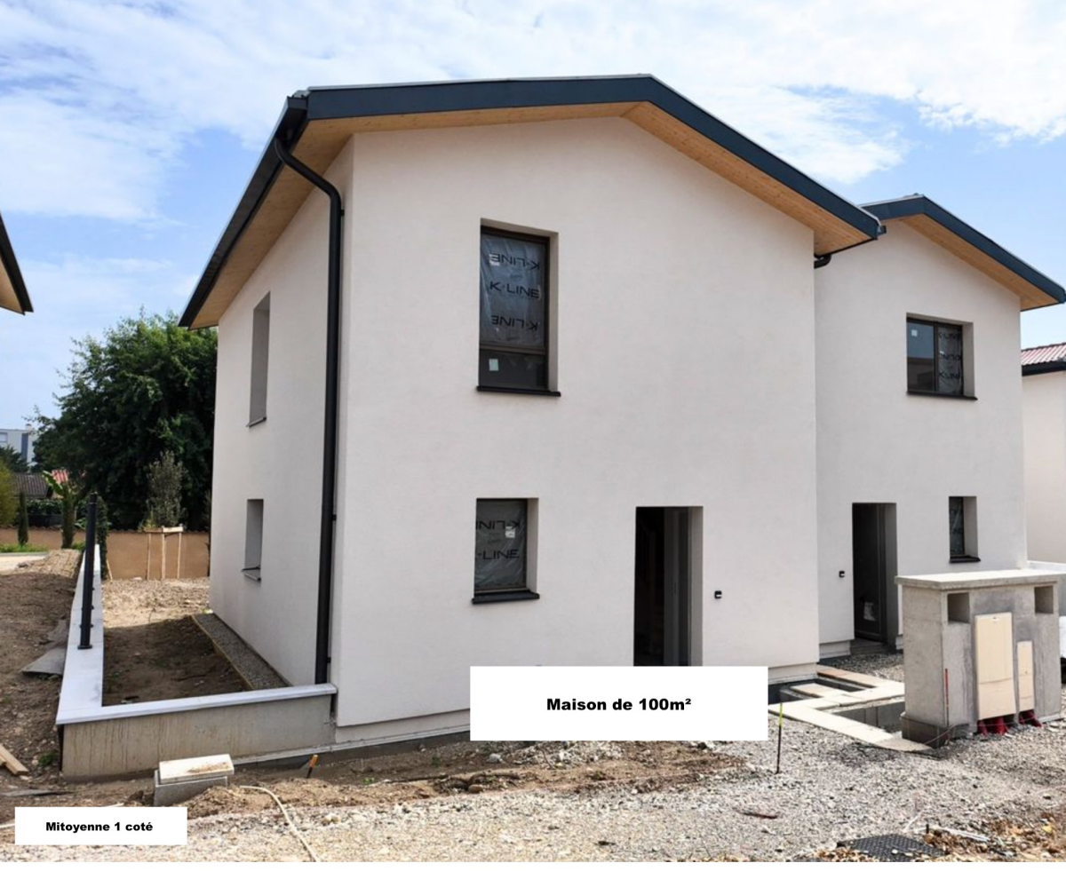 Photo 1 : Maison - Décines-Charpieu - 100m²