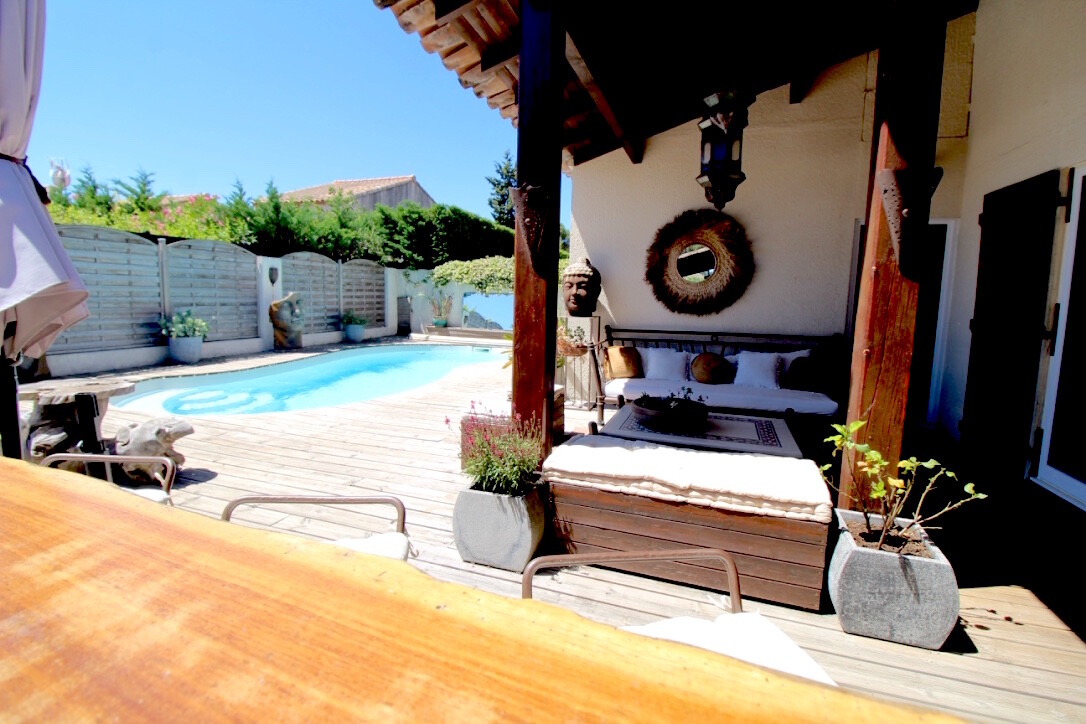 Photo 8 : GASSIN - Saint Martin - Maison ossature bois avec piscine