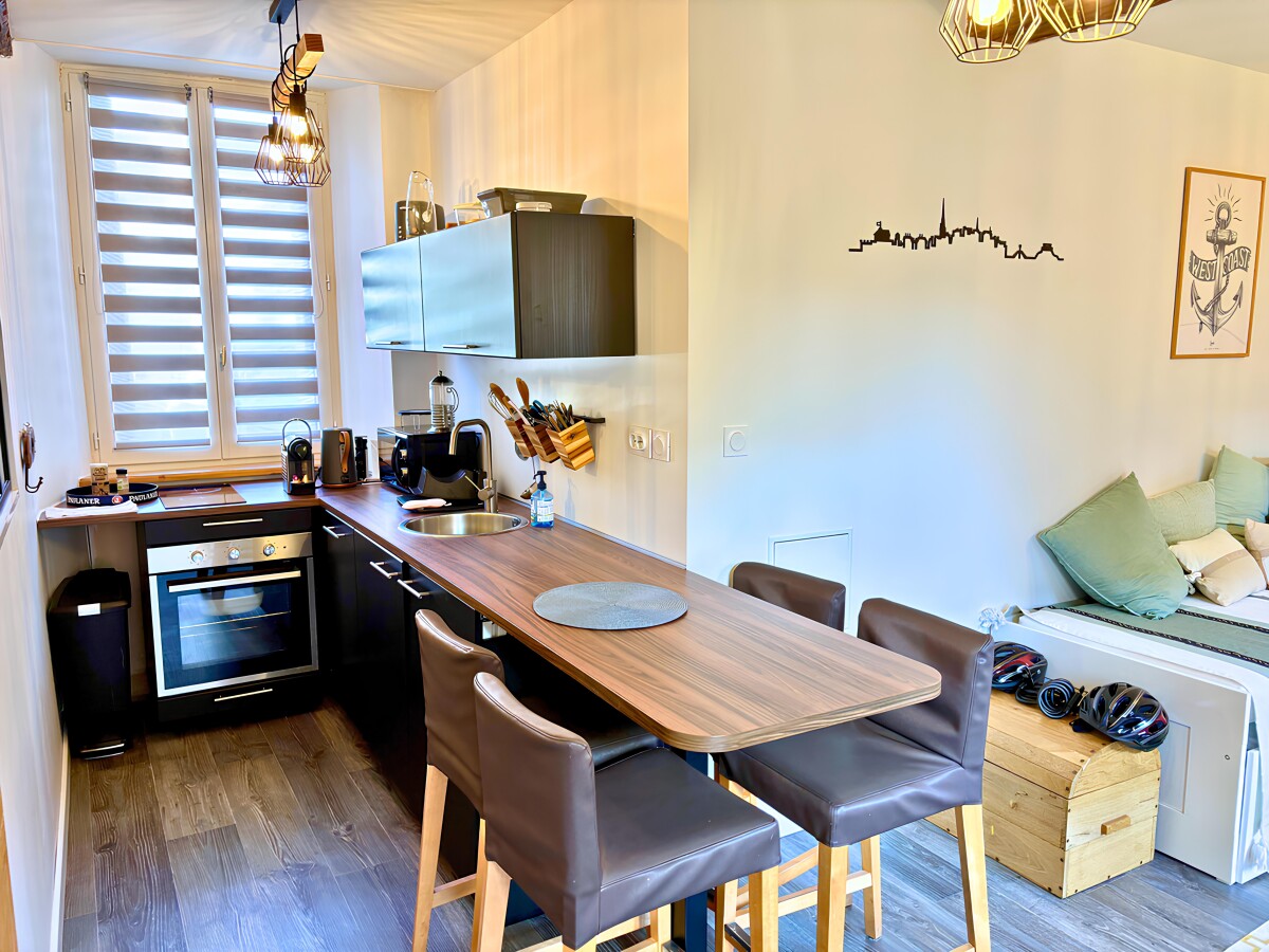 Photo 4 : Appartement T2 - Saint-Malo - Quartier Bas Sablons - 41m²