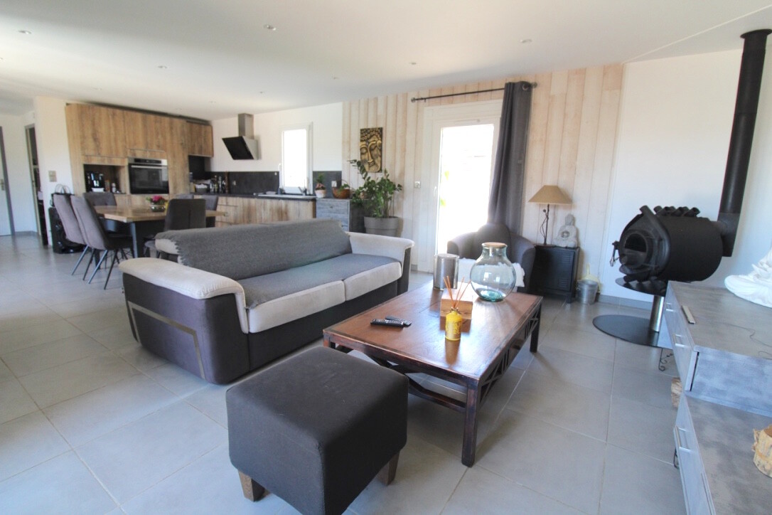 Photo 6 : GASSIN - Saint Martin - Maison ossature bois avec piscine