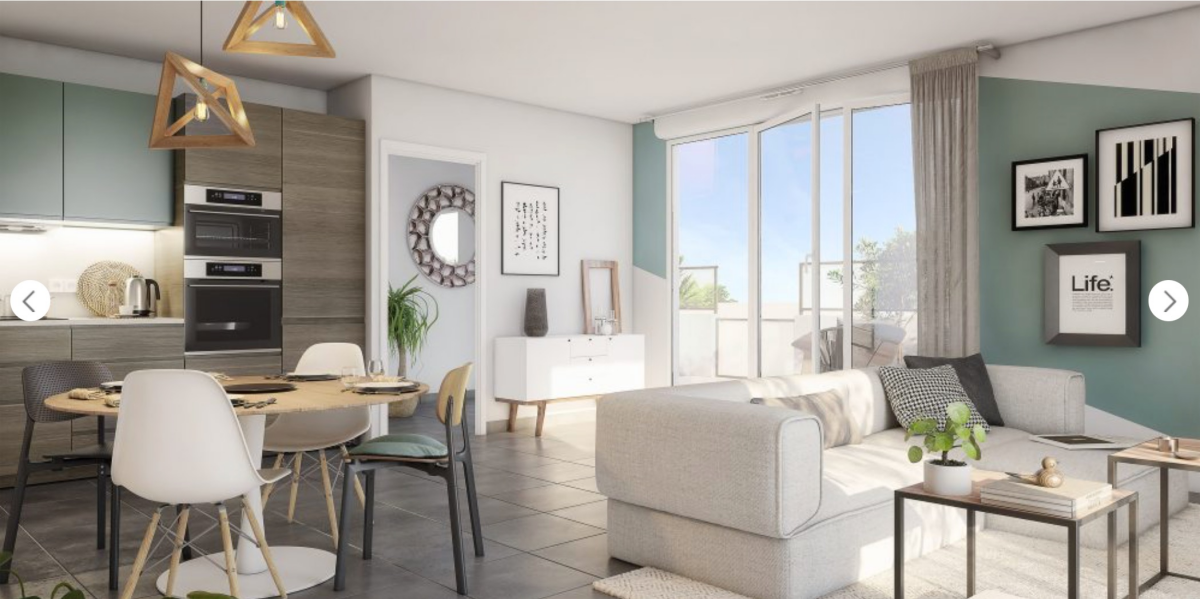 Photo 1 : Appartement lumineux exposé SUD - Lyon - 65m²