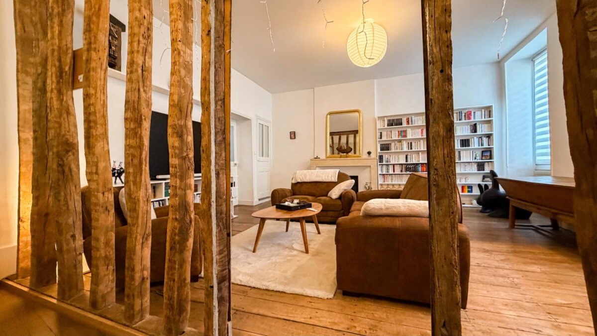 Photo 1 : Maison de charme avec jardin centre ville de Poitiers - Un l