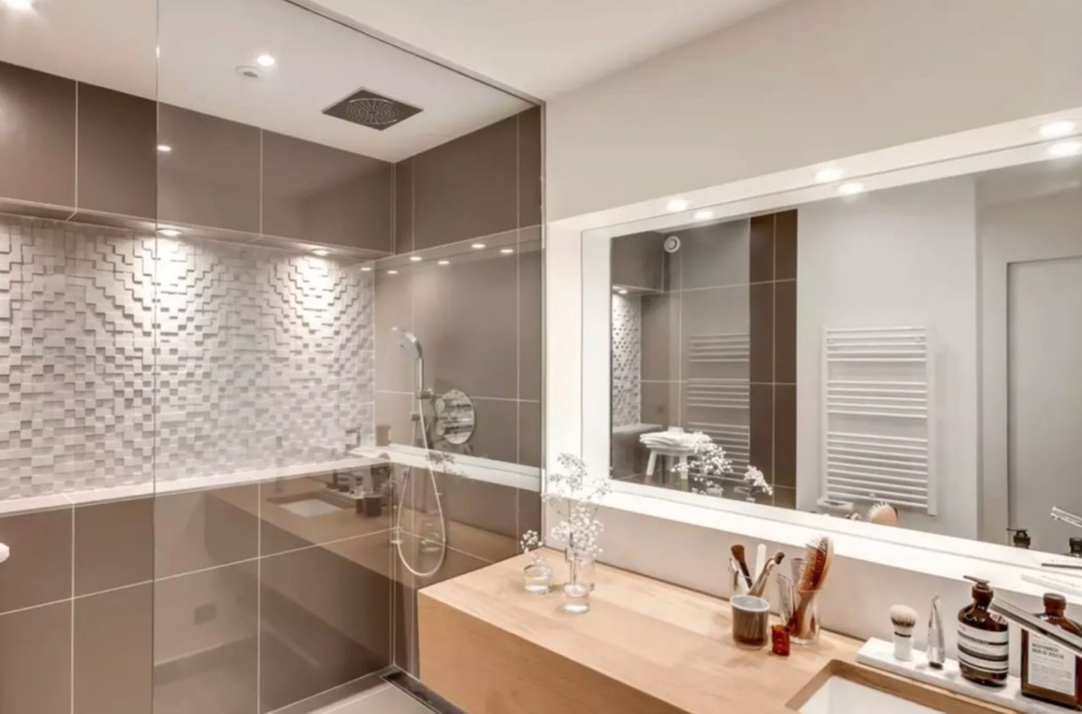 Photo 3 : T3 balcon traversant en étage  - Lyon - 63m²